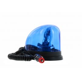 Gyrophare GOUTTE D'EAU magnetique bleu avec ampoule H1 - 12V